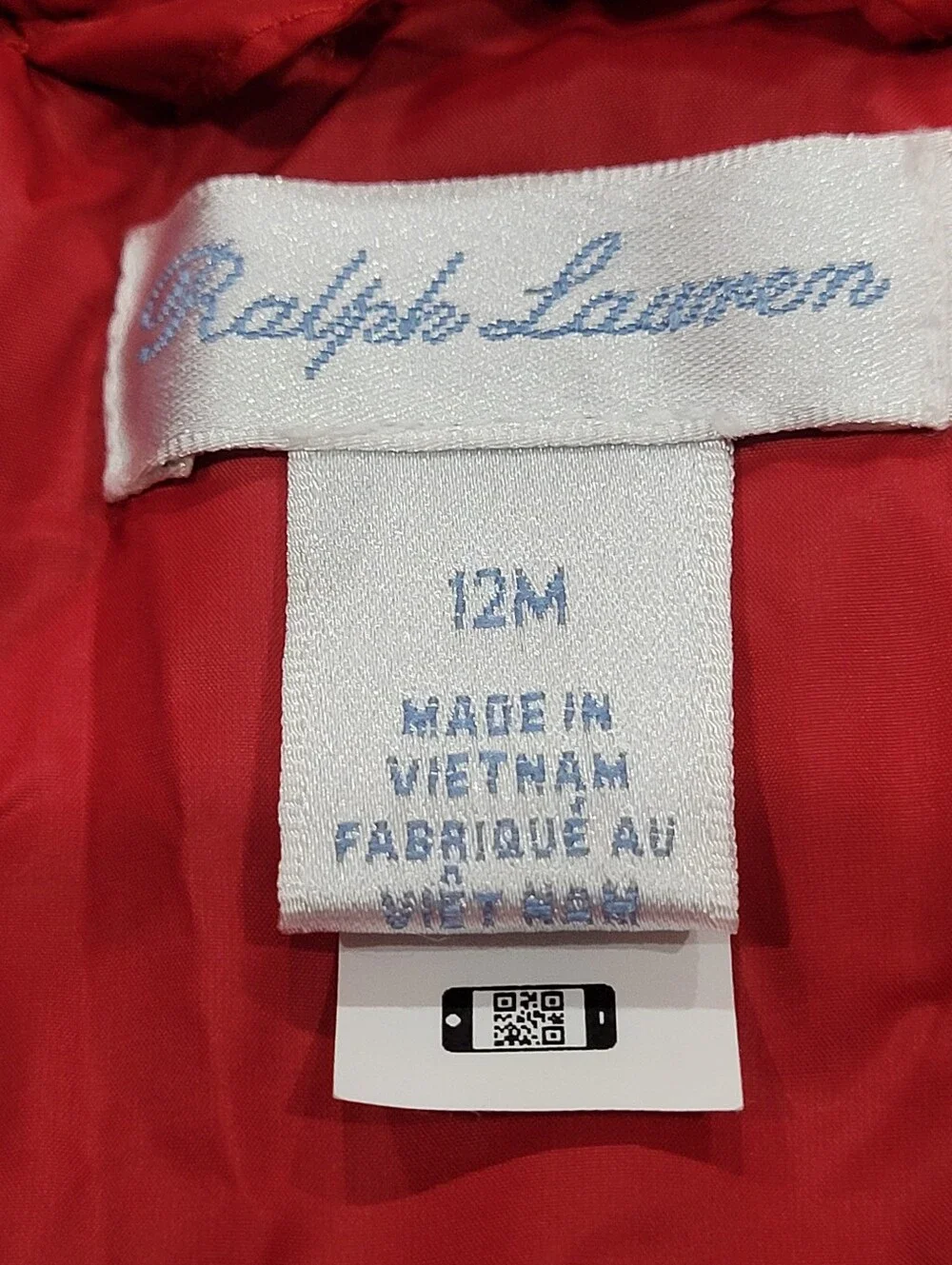 Ralph Lauren warm insulated